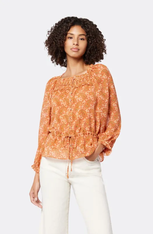 Asseline Silk Top sold by Joie