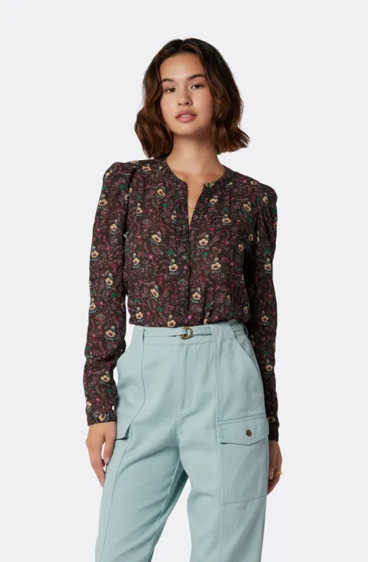 Eldridge Long Sleeve Cotton Top sold by Joie