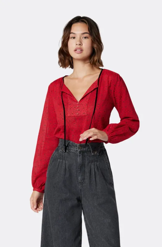 Assouel Long Sleeve Cotton Top sold by Joie