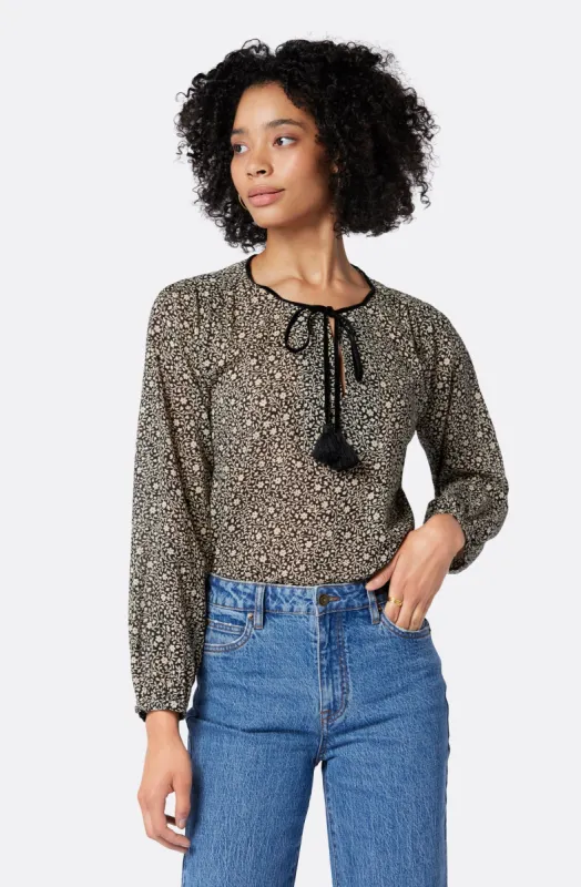 Assouel Long Sleeve Cotton Top sold by Joie