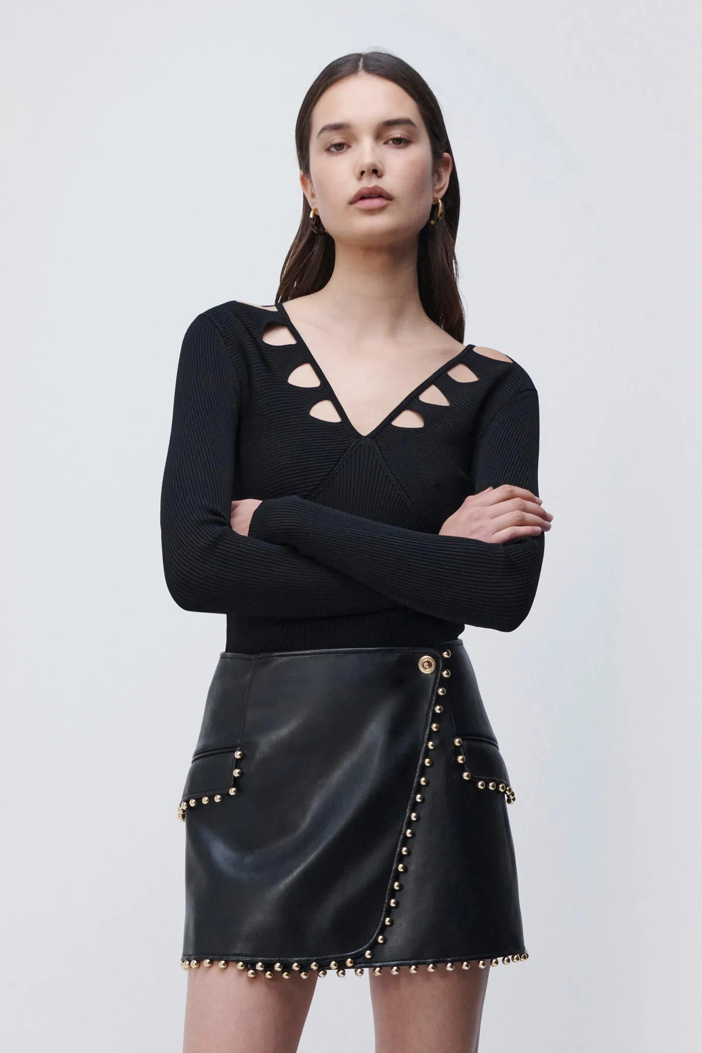 Solene Compact Rib Top sold by Jonathan Simkhai product image thumbnail 4