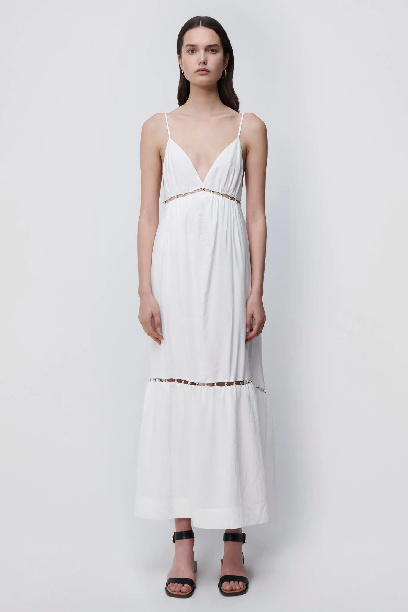 Amal Coverup Maxi Dress sold by Jonathan Simkhai product image thumbnail 4