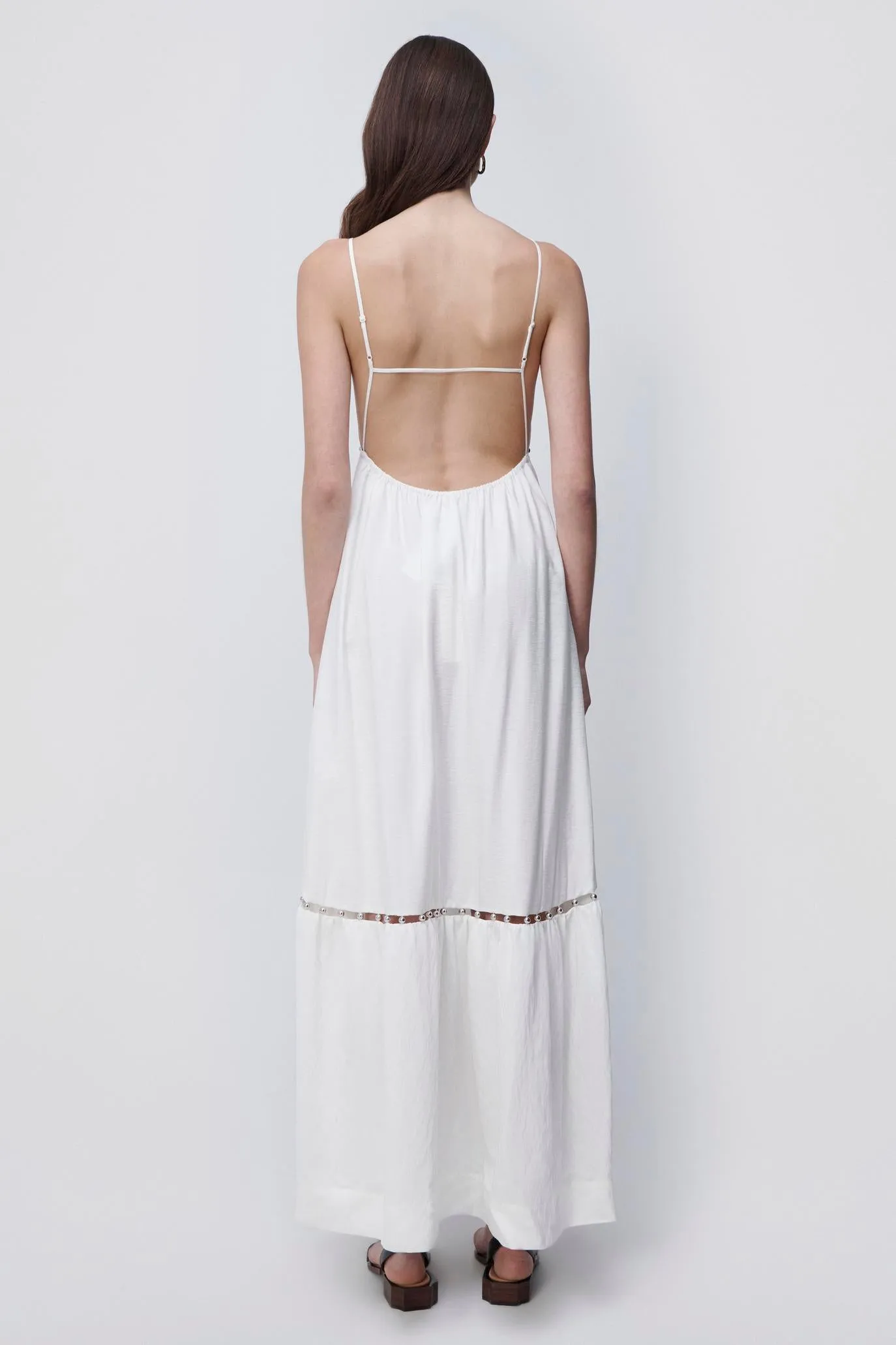 Amal Coverup Maxi Dress sold by Jonathan Simkhai product image thumbnail 5