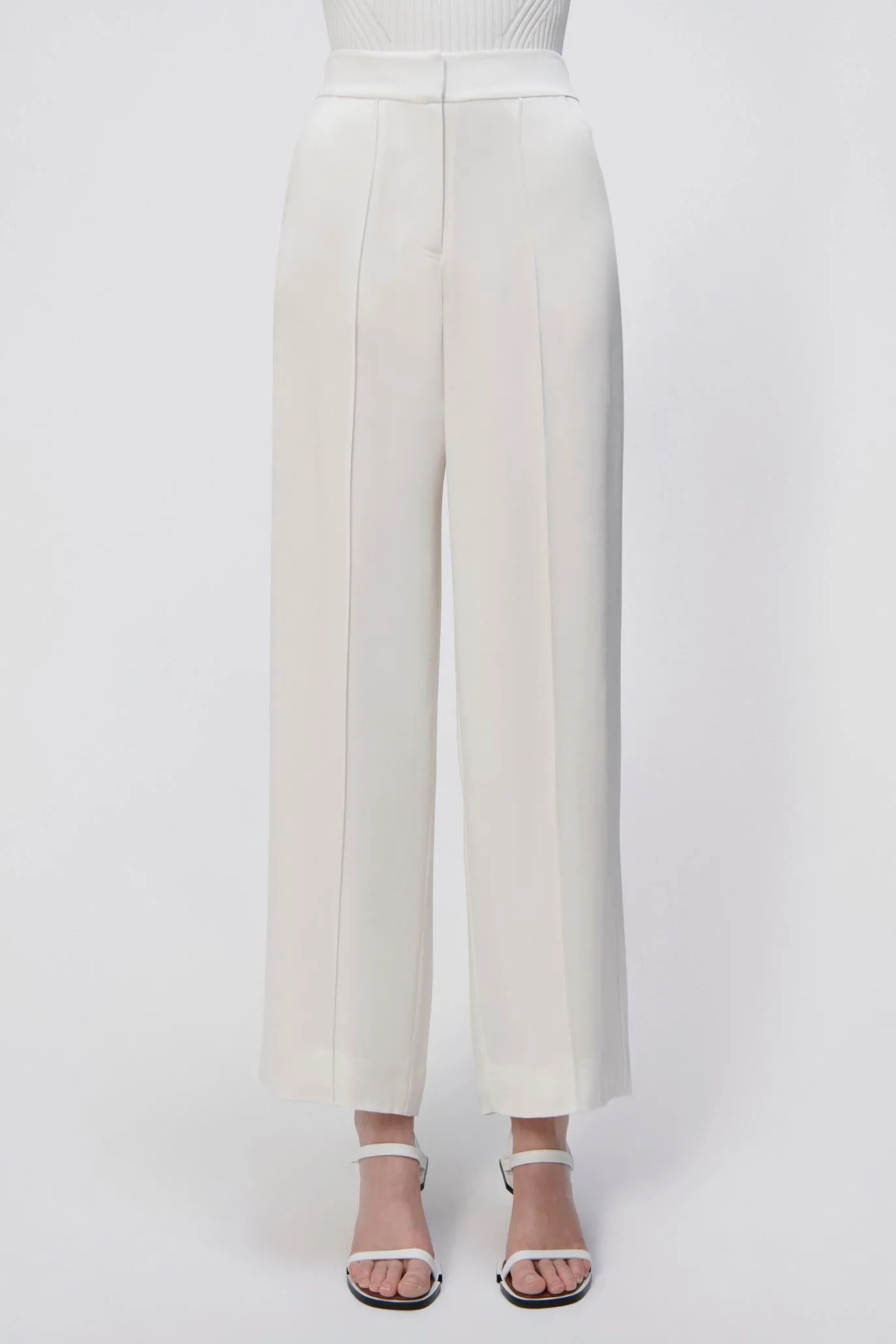 Kyra Wide Leg Pant sold by Jonathan Simkhai product image thumbnail 4