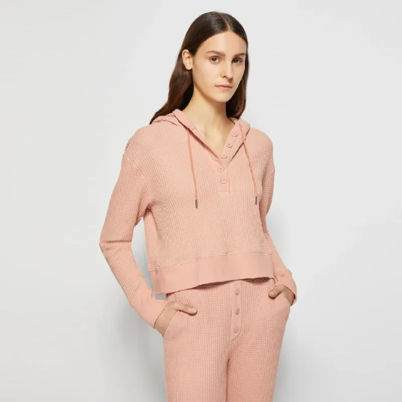 Everly Waffle Hoodie sold by Jonathan Simkhai