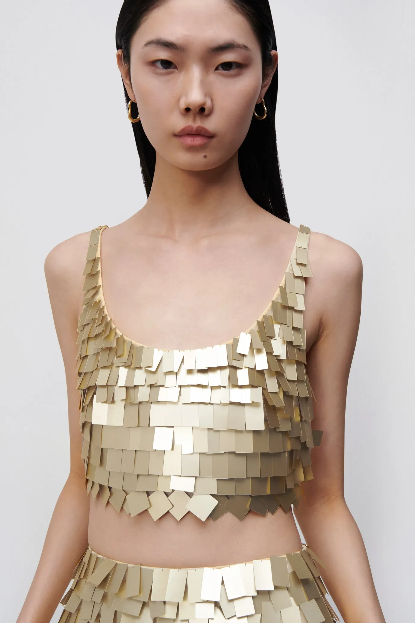 Ronette Sequin Top sold by Jonathan Simkhai product image thumbnail 3