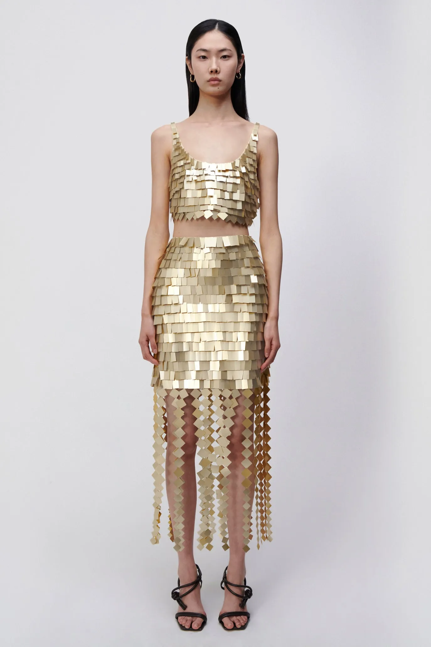 Ronette Sequin Top sold by Jonathan Simkhai product image thumbnail 4