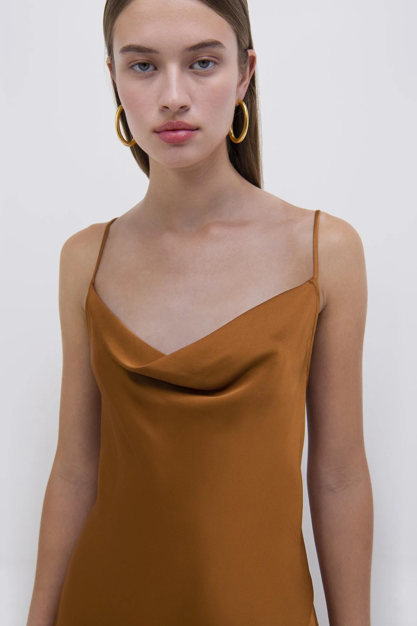 Nellie Satin Slip Dress sold by Jonathan Simkhai product image thumbnail 3