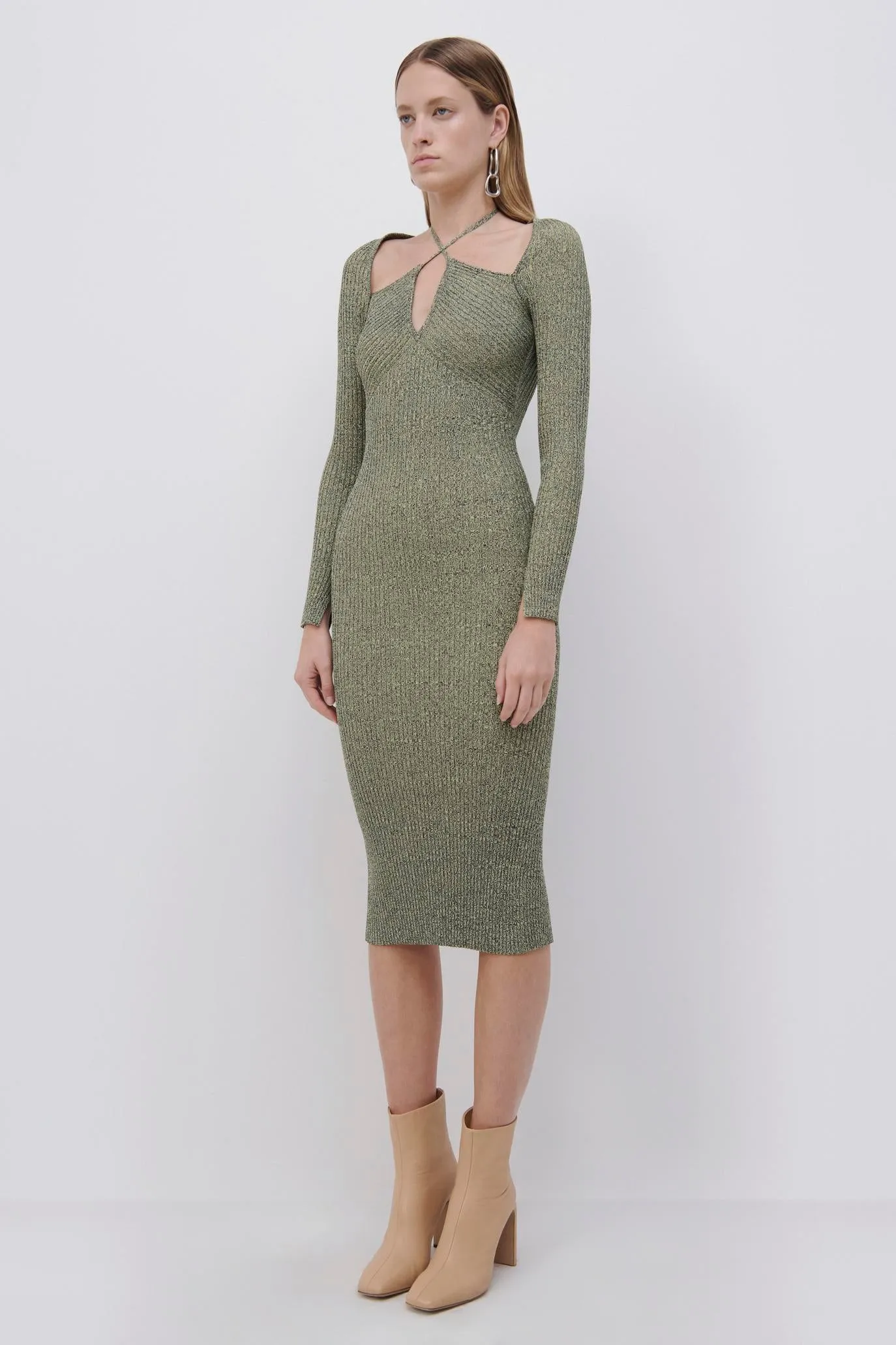 Elijah Marled Midi Dress sold by Jonathan Simkhai product image thumbnail 5
