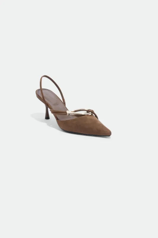 Love Knot Slingback sold by Jonathan Simkhai