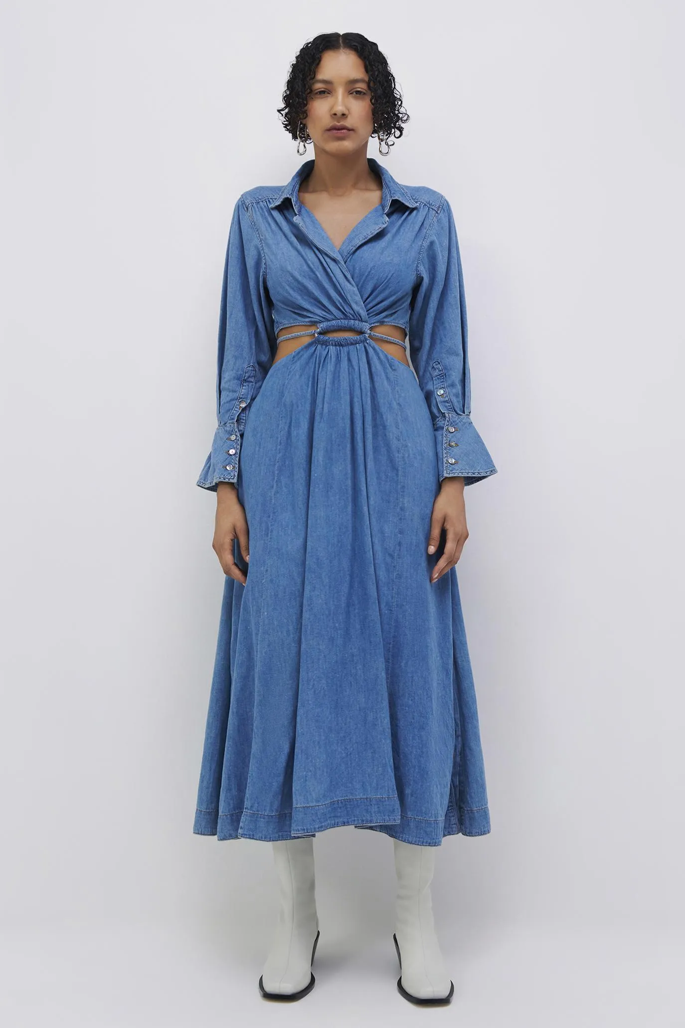 Alex Denim Dress sold by Jonathan Simkhai product image thumbnail 2