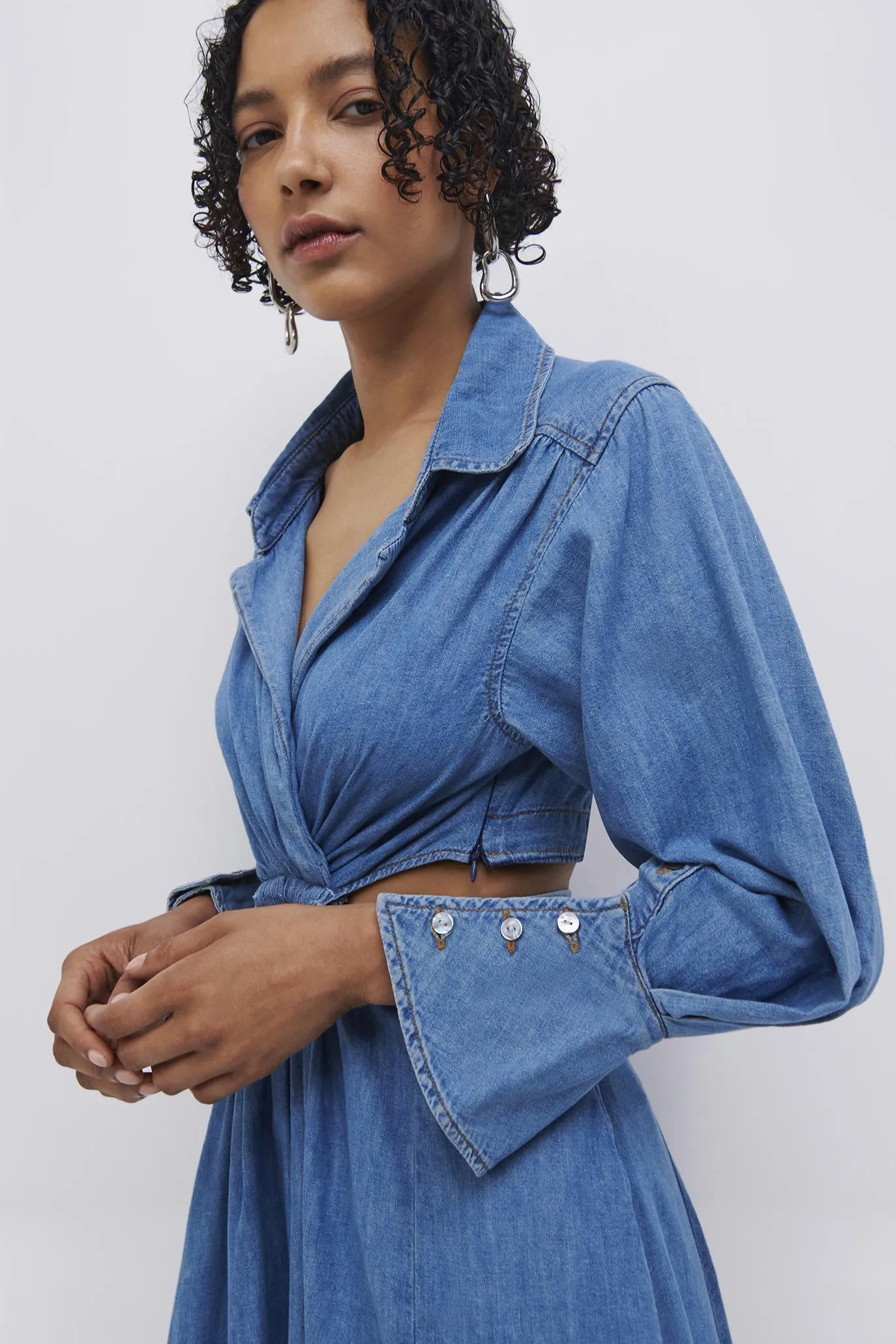Alex Denim Dress sold by Jonathan Simkhai product image thumbnail 4