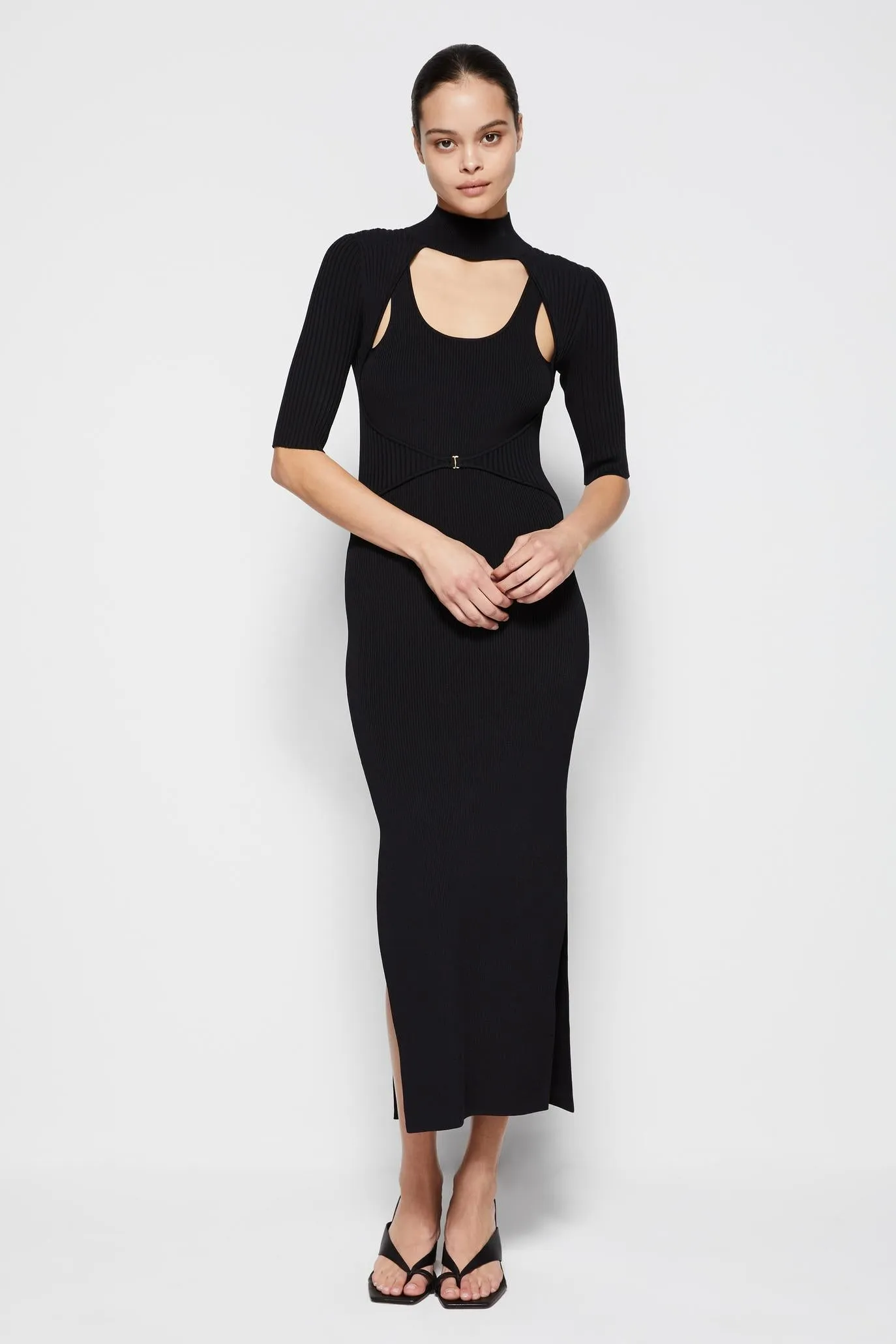 Joanna Midi Dress sold by Jonathan Simkhai product image thumbnail 3