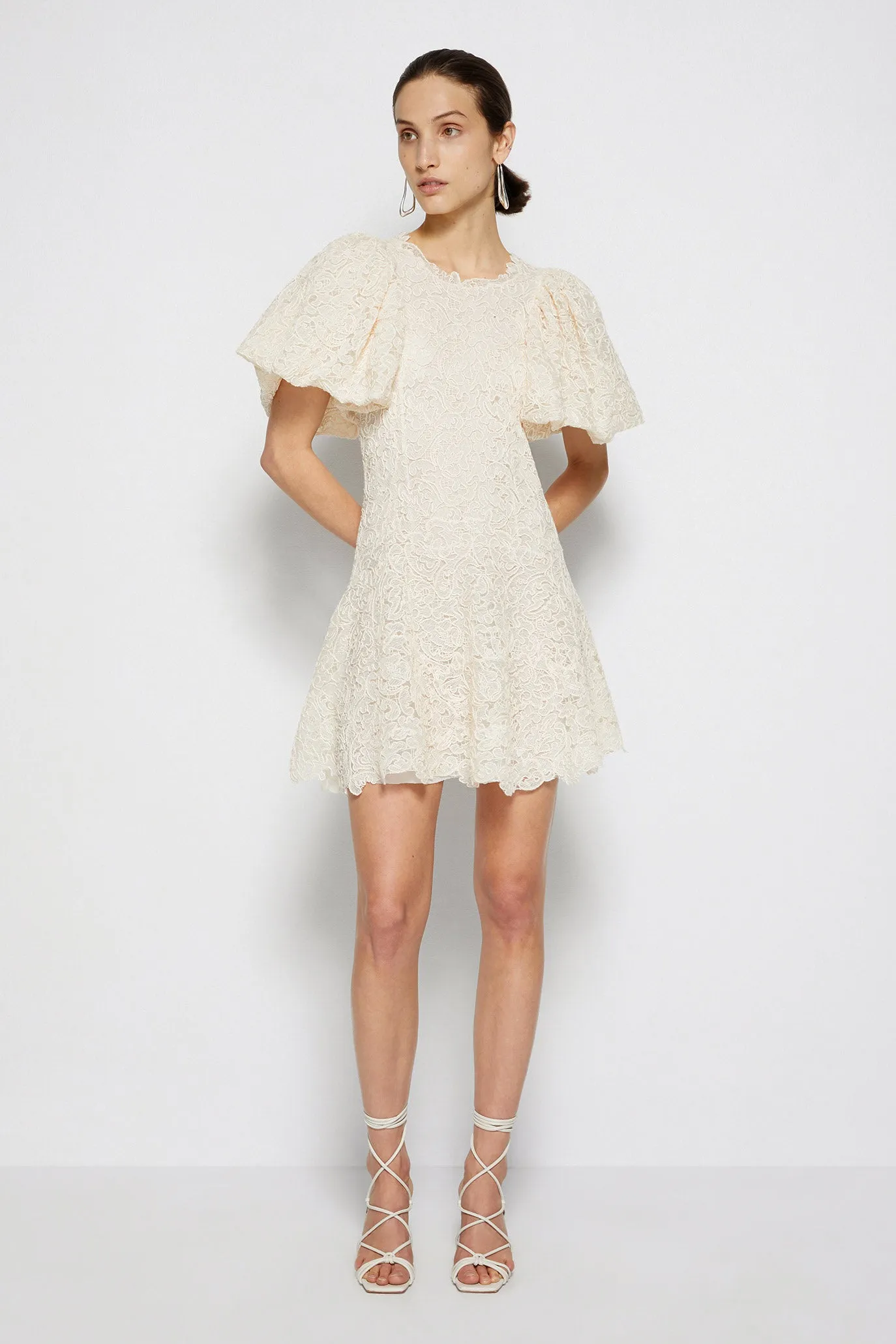 Gigi Lace Mini Dress sold by Jonathan Simkhai product image thumbnail 3
