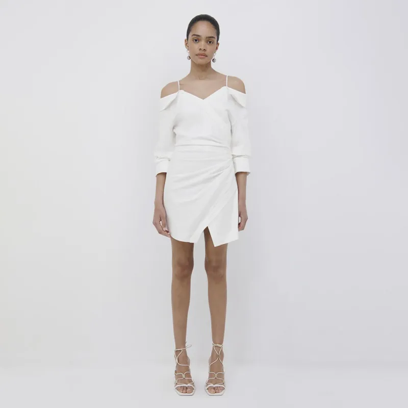 Monrow Mini Shirt Dress made by Jonathan Simkhai