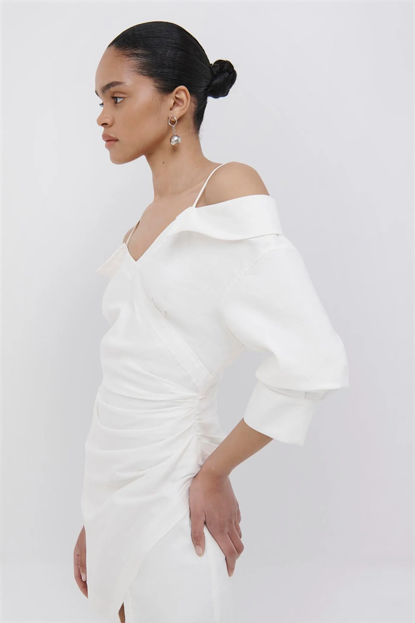 Monrow Mini Shirt Dress sold by Jonathan Simkhai product image thumbnail 3