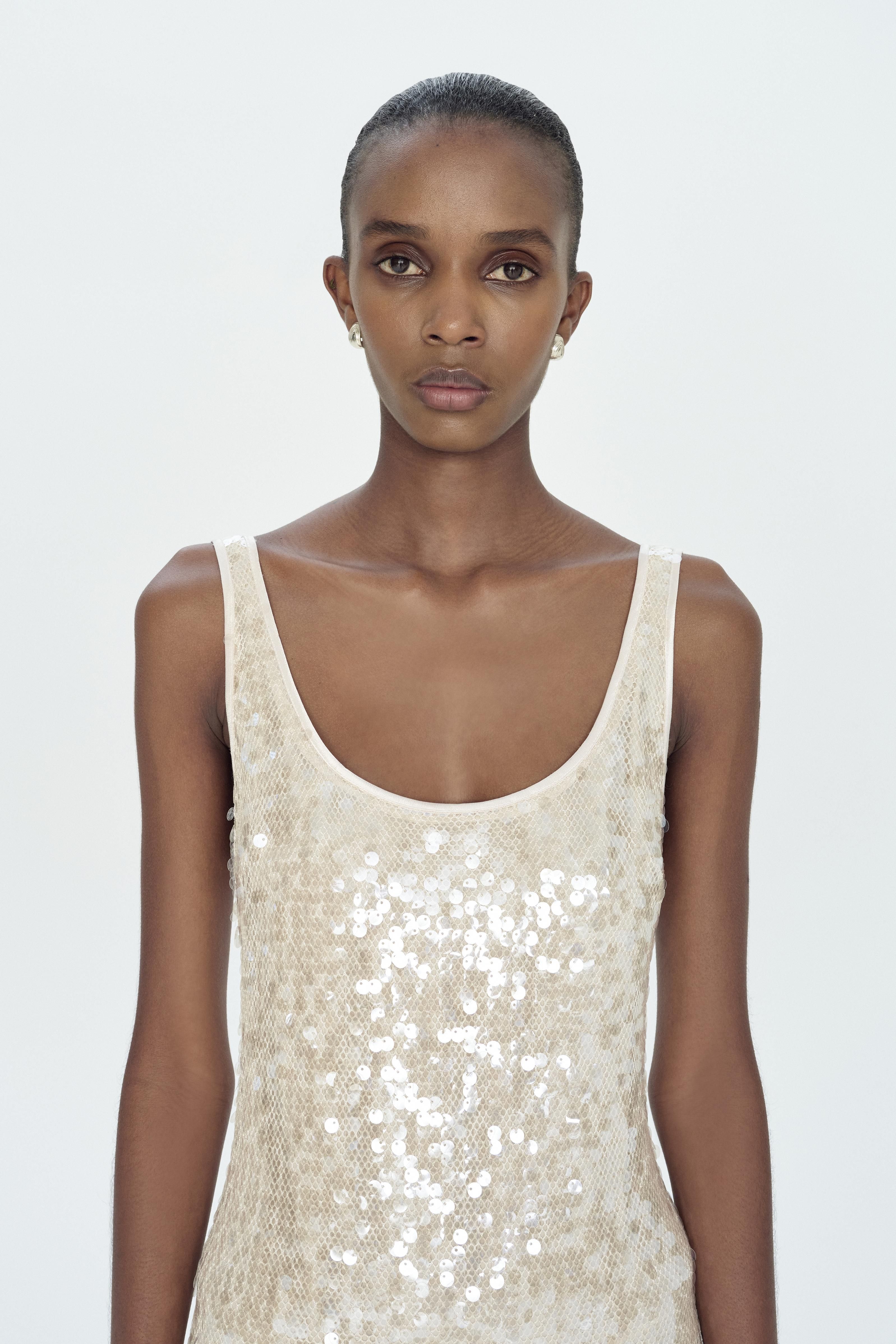 Bex Embellished Maxi Dress sold by Jonathan Simkhai product image thumbnail 4