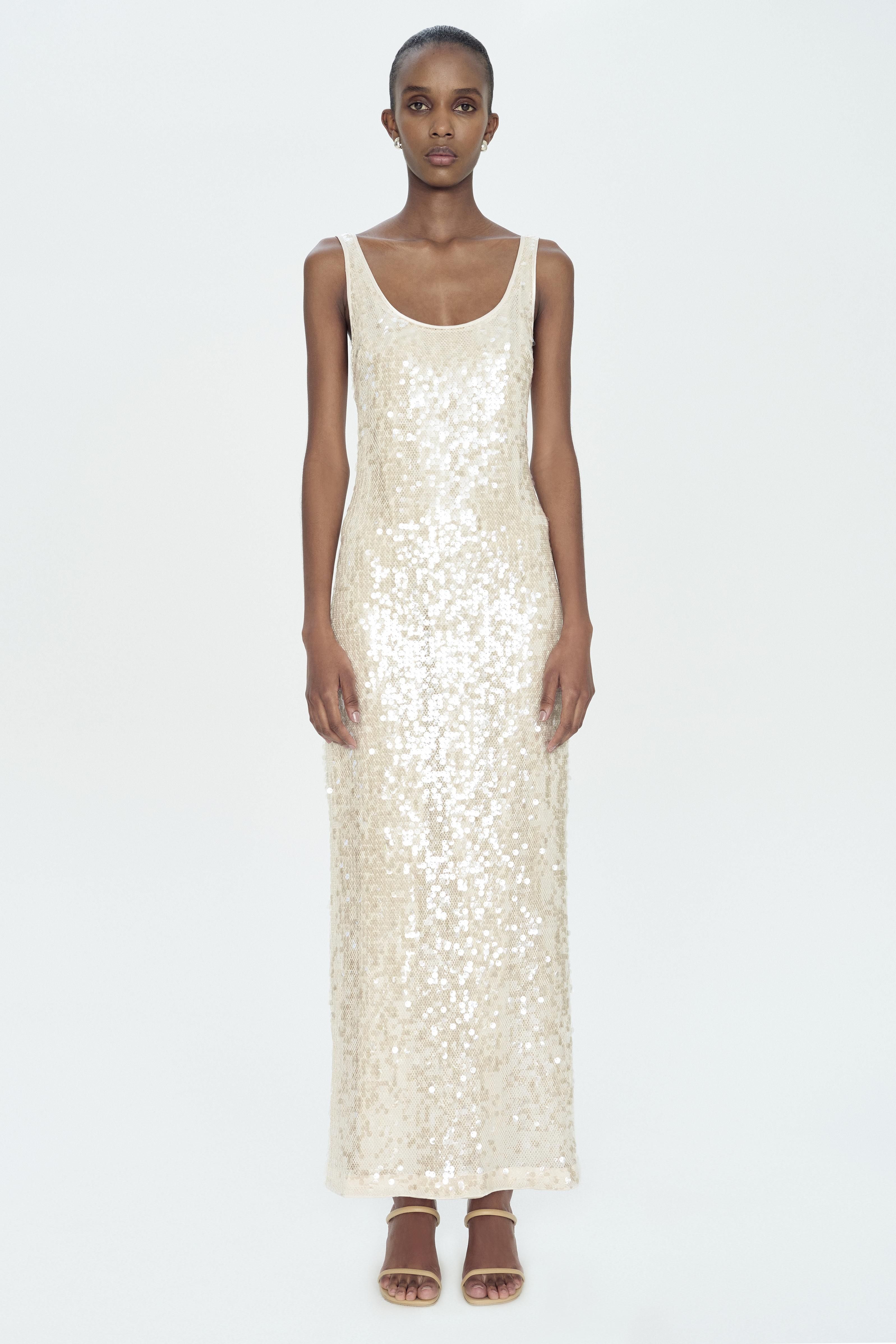 Bex Embellished Maxi Dress sold by Jonathan Simkhai