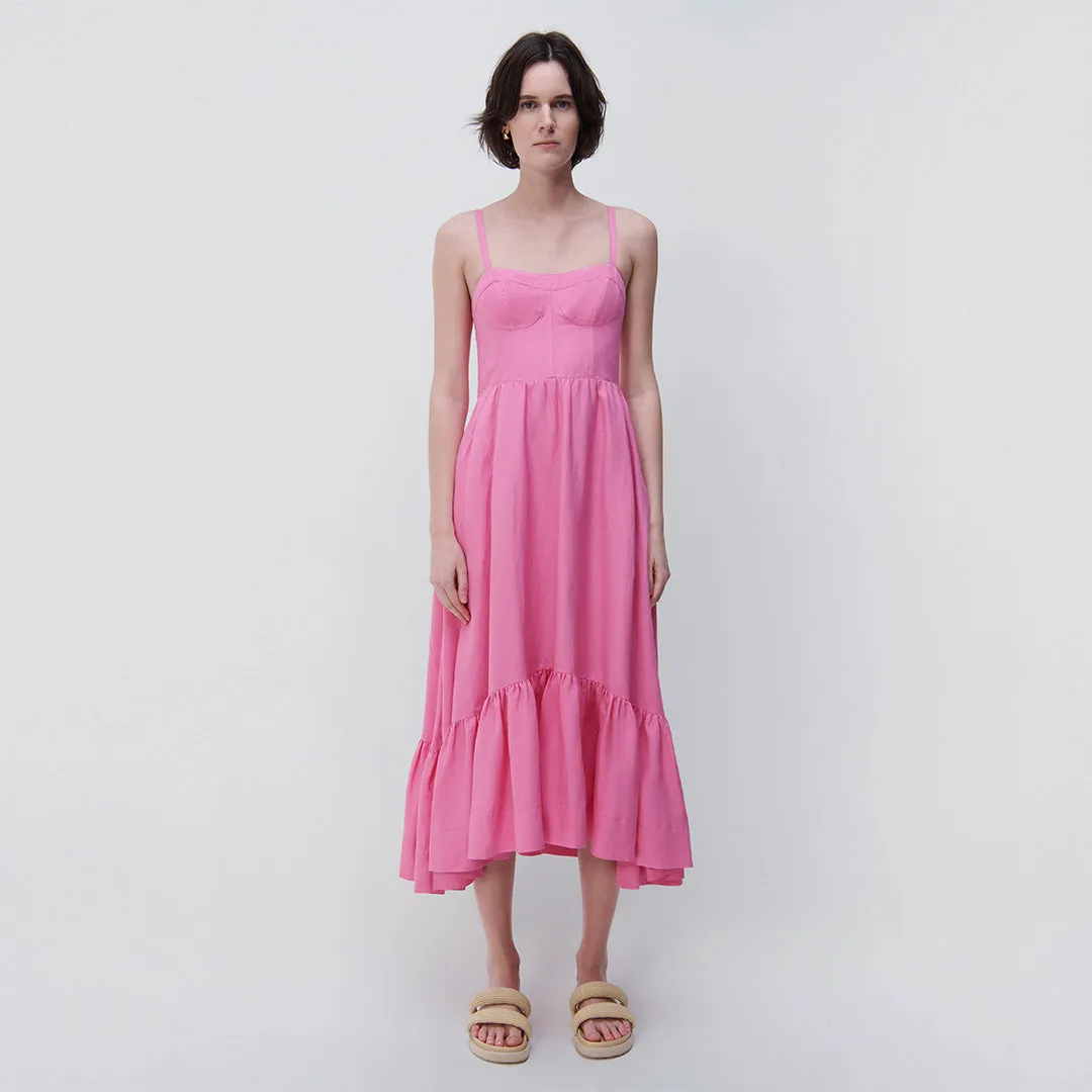 Kitzia Linen Coverup Dress sold by Jonathan Simkhai