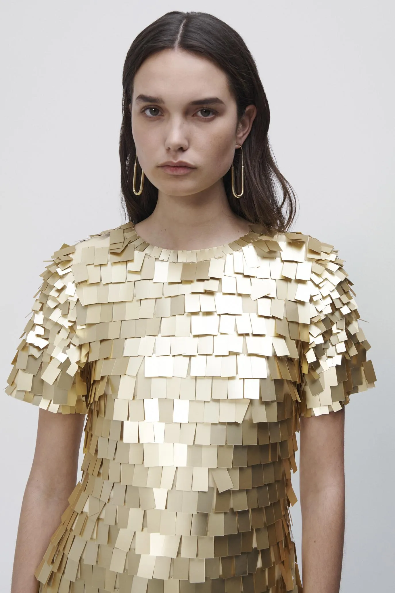 Vivienne Sequin Mini Dress sold by Jonathan Simkhai product image thumbnail 3