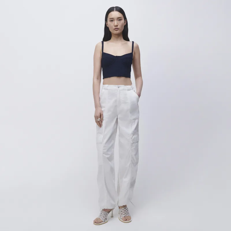 Dee Shaping Rib Bustier Top sold by Jonathan Simkhai