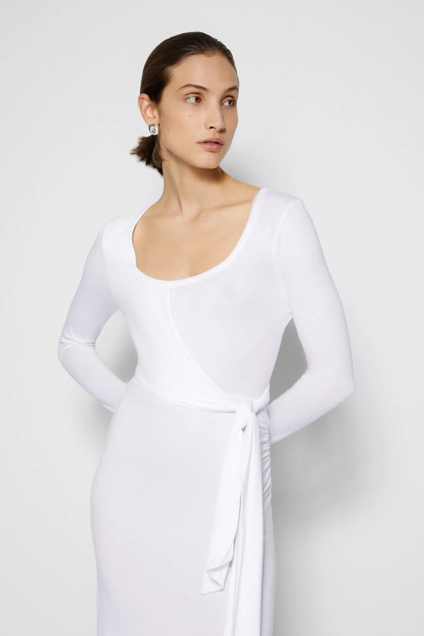 Willow Organic Midi Dress sold by Jonathan Simkhai product image thumbnail 2