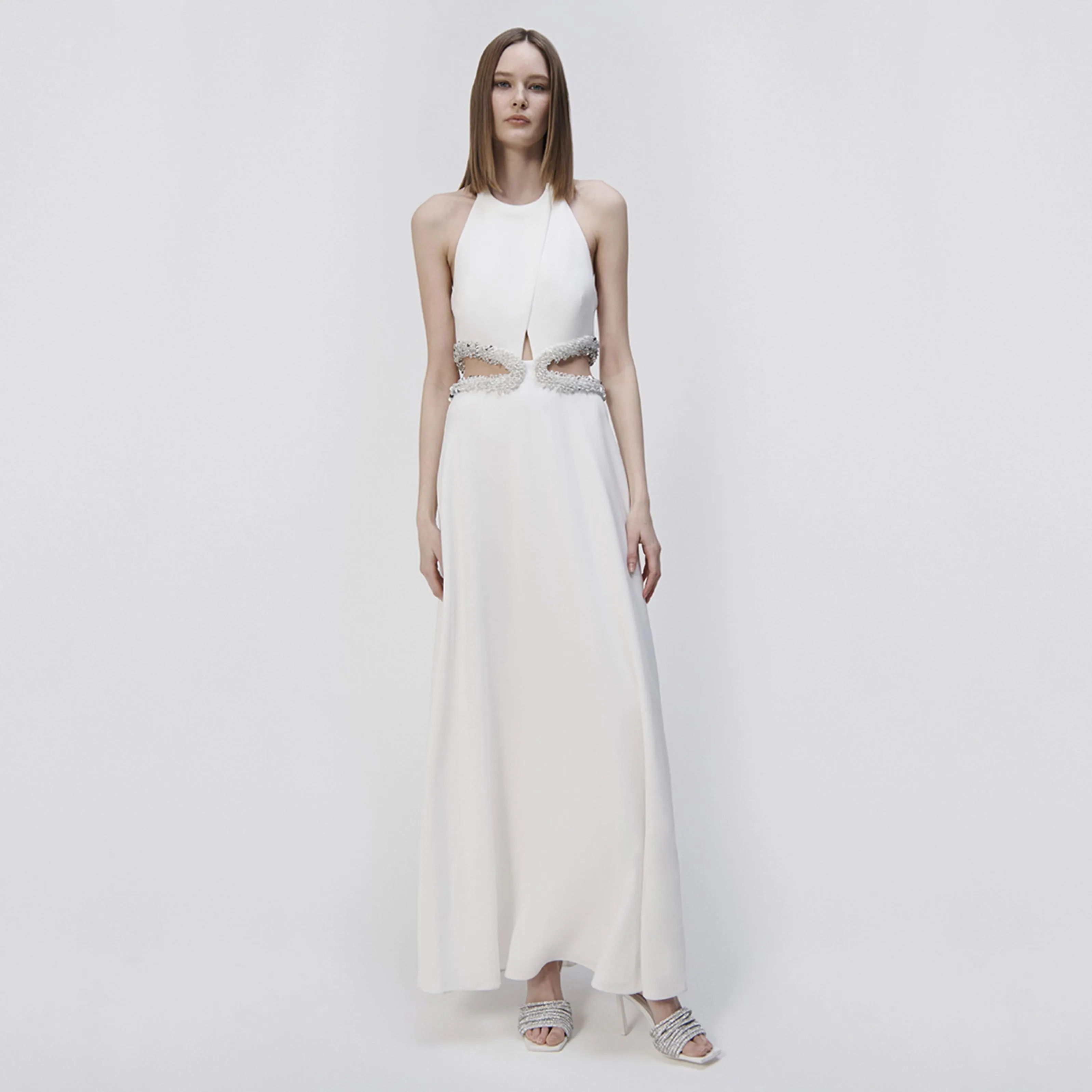 Sandi Embelished Halter Gown sold by Jonathan Simkhai