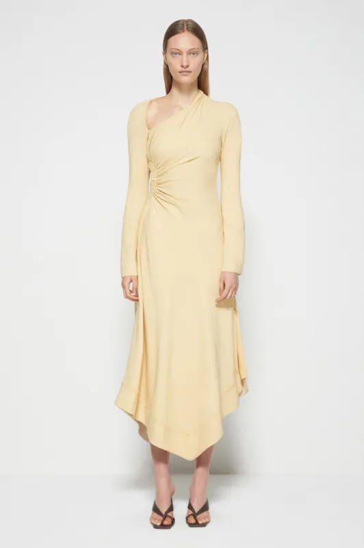 Christie Draped Cutout Dress sold by Jonathan Simkhai