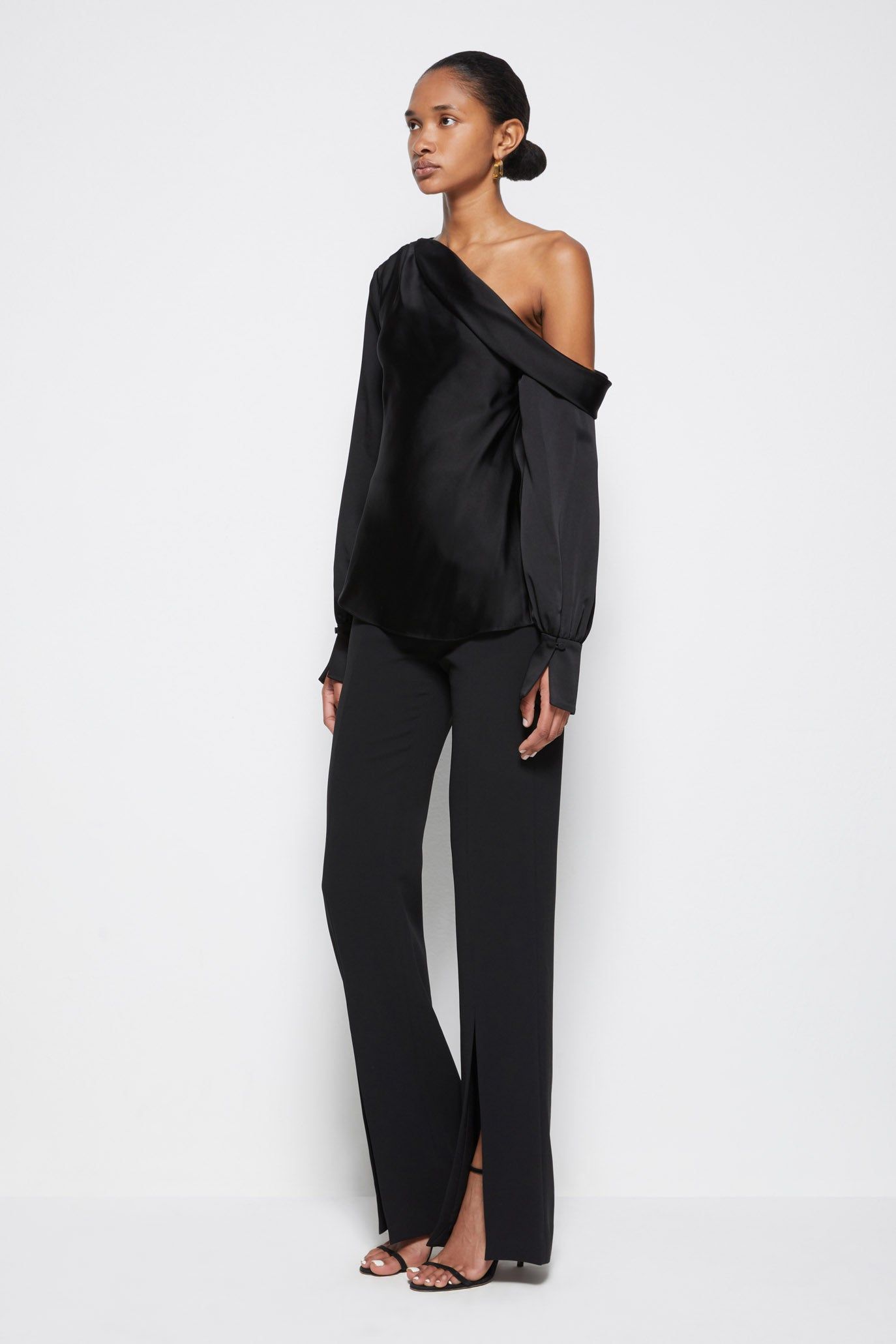 Signature Alice Cold Shoulder Top sold by Jonathan Simkhai product image thumbnail 3