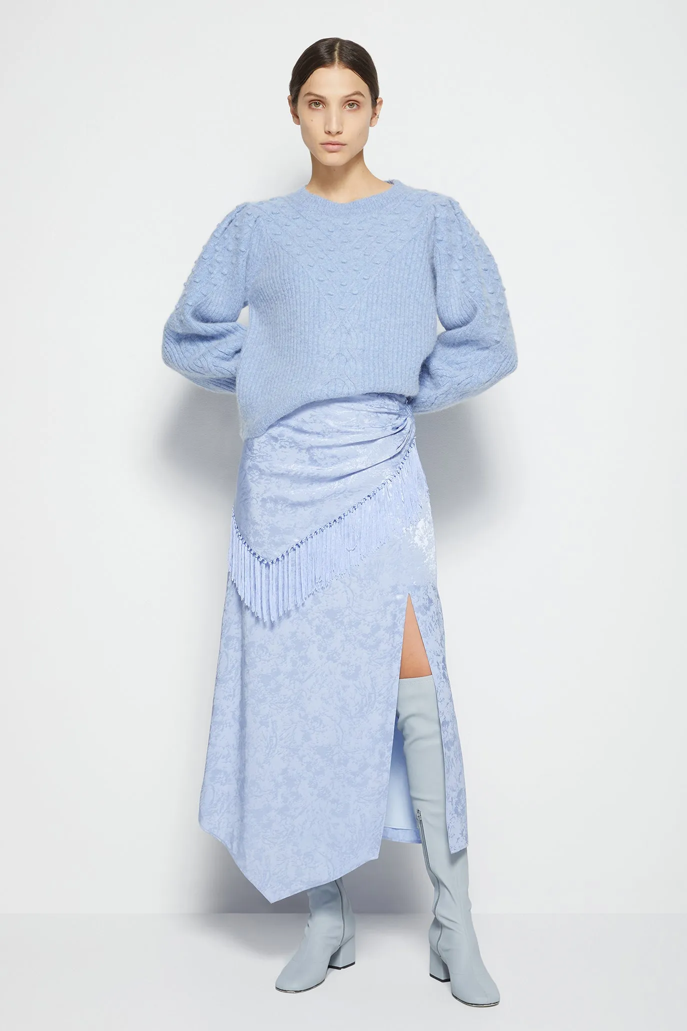 Stella Boucle Pullover sold by Jonathan Simkhai product image thumbnail 4