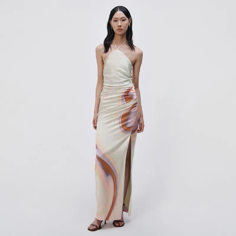 Hansel Satin Gown sold by Jonathan Simkhai