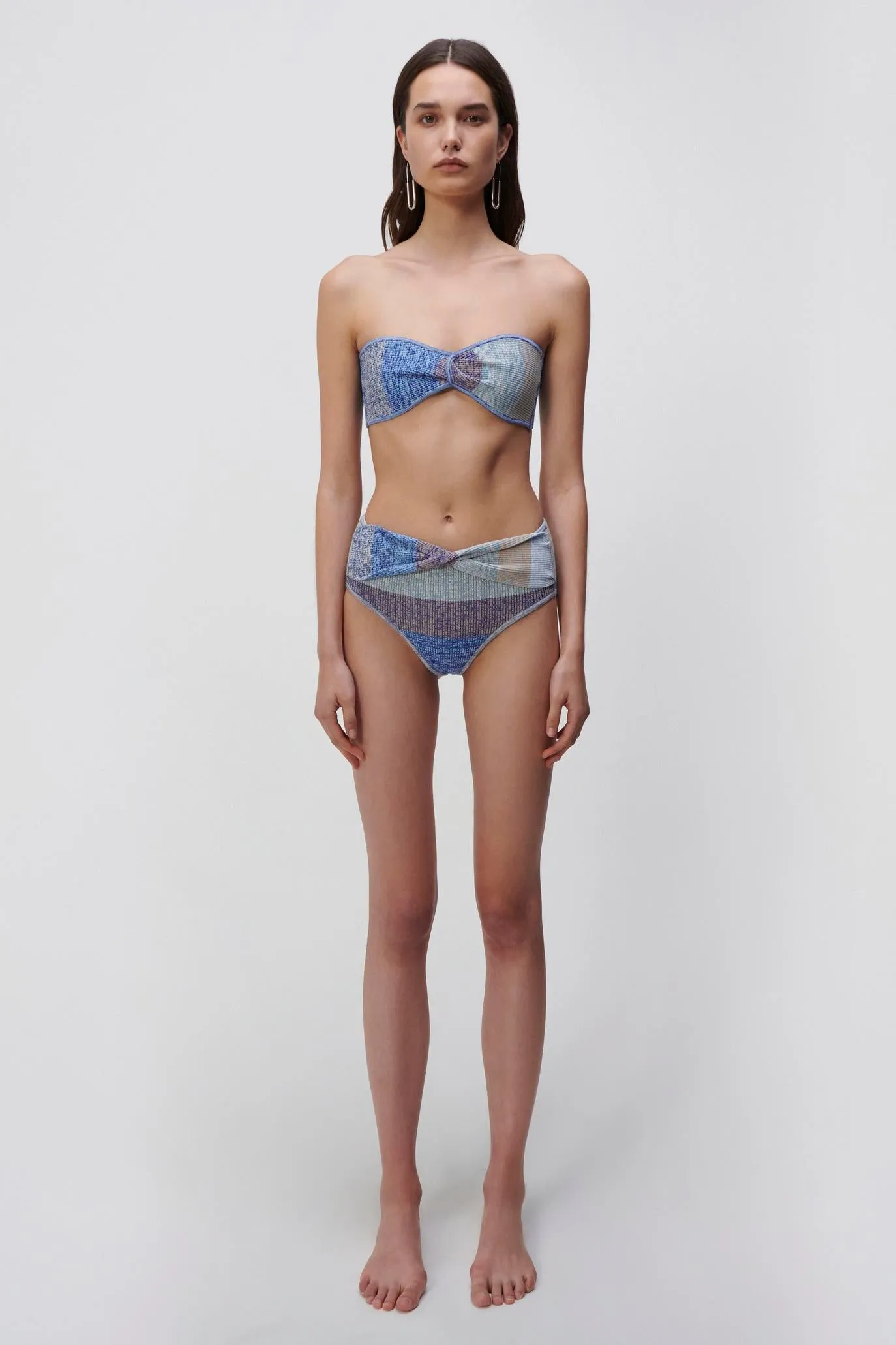 Ginger Space Dye Swim Bottom sold by Jonathan Simkhai product image thumbnail 3