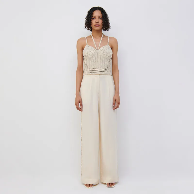 Ralia Crochet Top made by Jonathan Simkhai