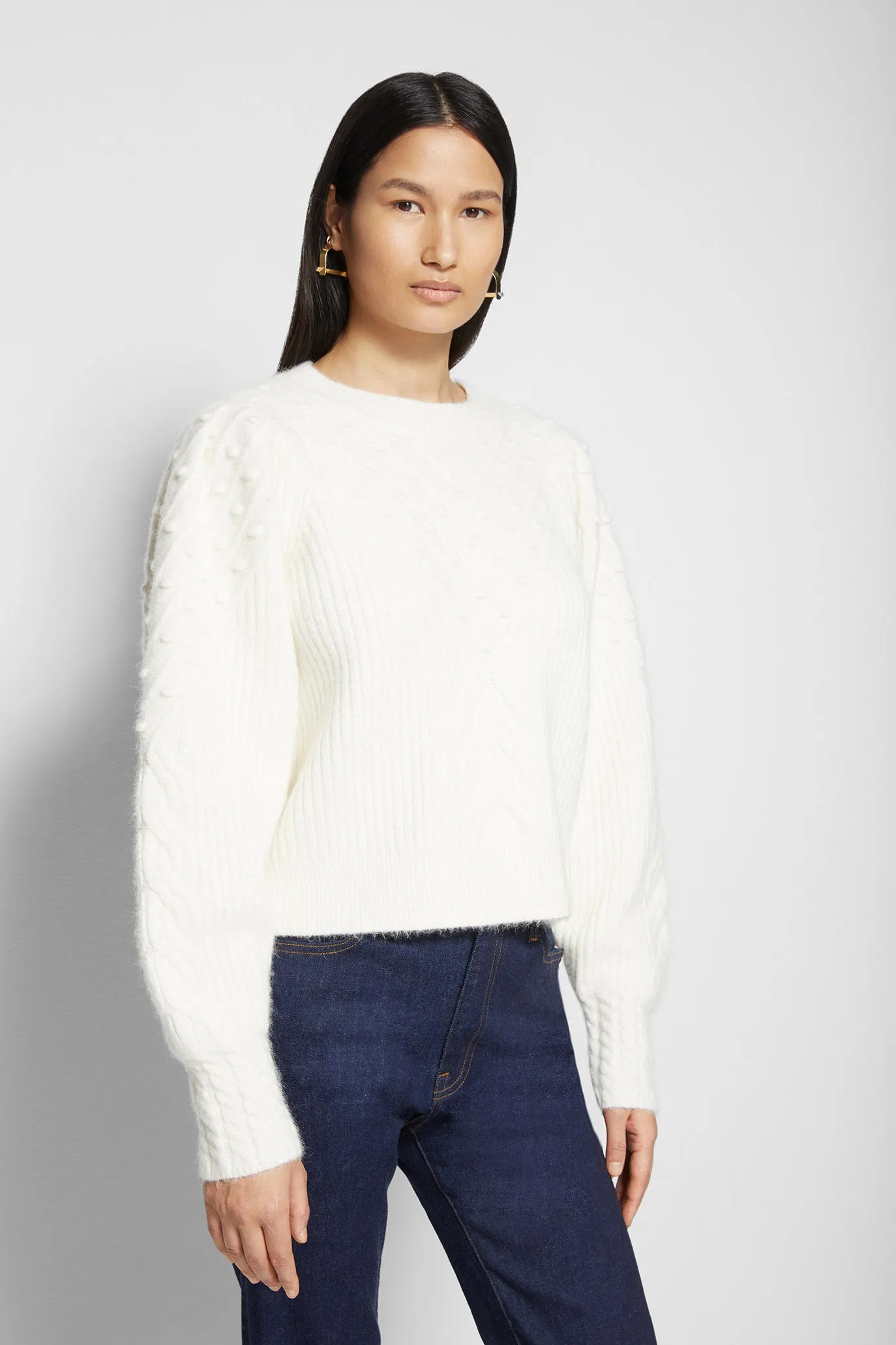 Stella Boucle Pullover sold by Jonathan Simkhai