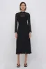 Hayley Seersucker Midi Dress sold by Jonathan Simkhai