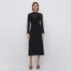 Hayley Seersucker Midi Dress sold by Jonathan Simkhai