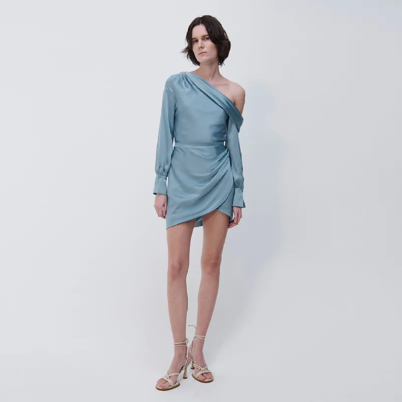 Cameron Satin Mini Dress sold by Jonathan Simkhai