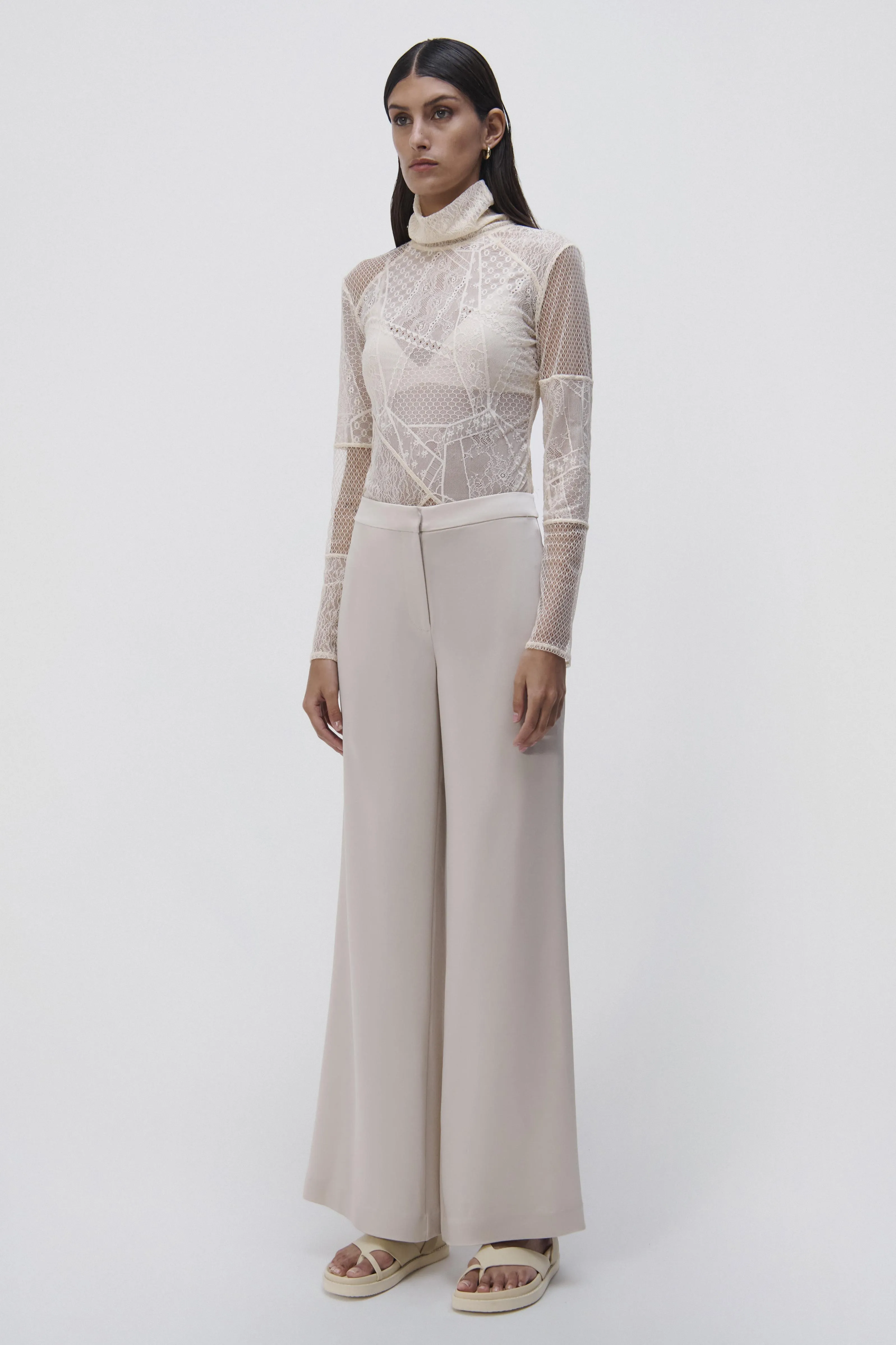 Schulyer Patchwork Lace Top sold by Jonathan Simkhai product image thumbnail 5