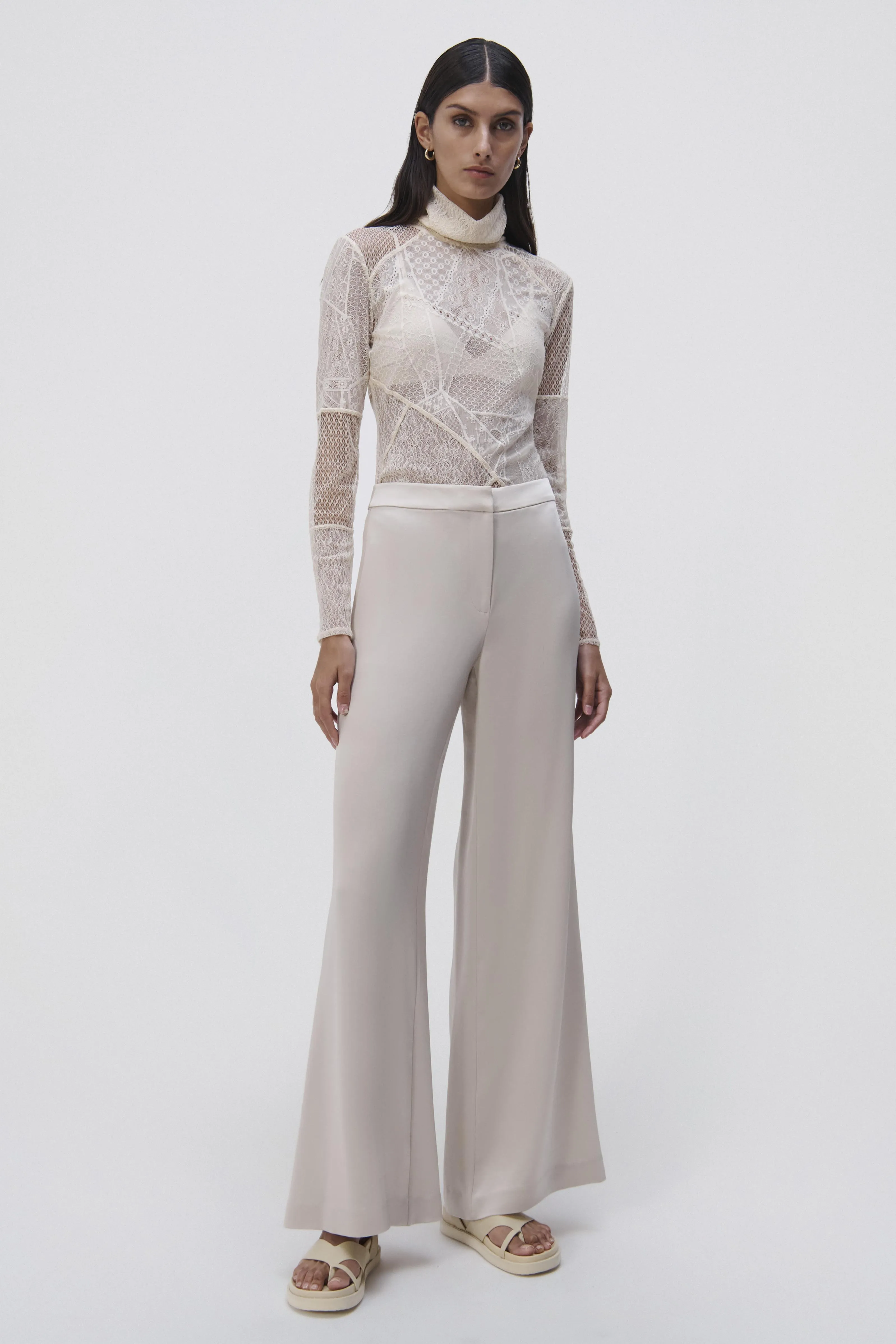 Schulyer Patchwork Lace Top sold by Jonathan Simkhai product image thumbnail 4