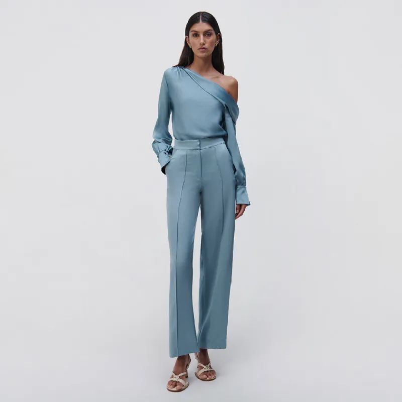 Kyra Wide Leg Pant sold by Jonathan Simkhai