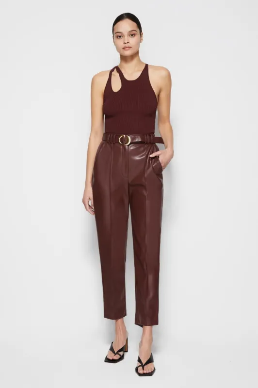 Pauline Vegan Leather Pant sold by Jonathan Simkhai