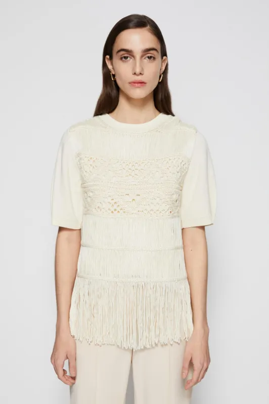 Delphine Macrame Top sold by Jonathan Simkhai