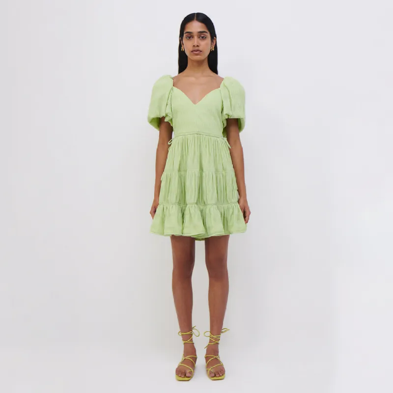 Cadence Plisse Mini Dress made by Jonathan Simkhai