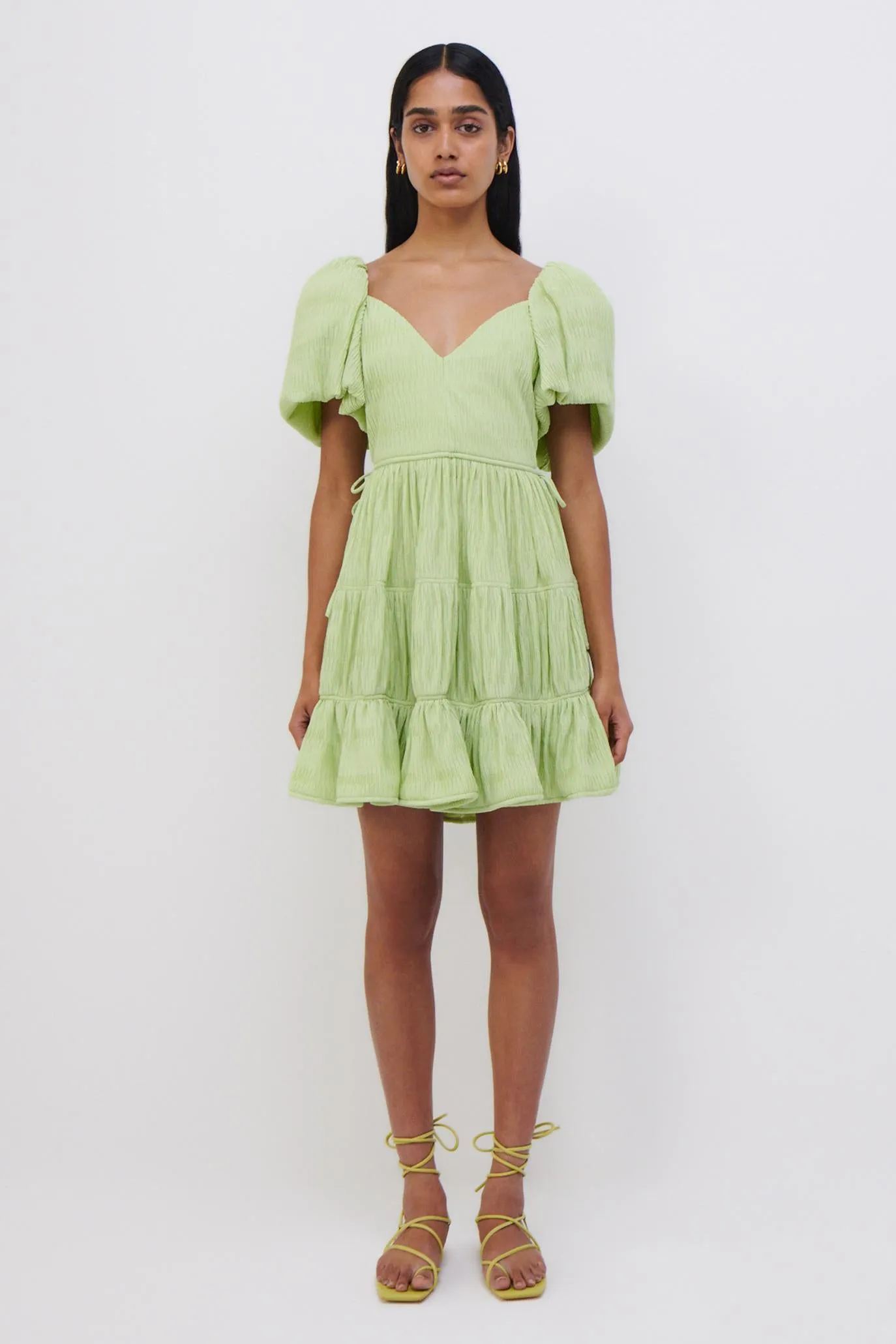 Cadence Plisse Mini Dress sold by Jonathan Simkhai product image thumbnail 2