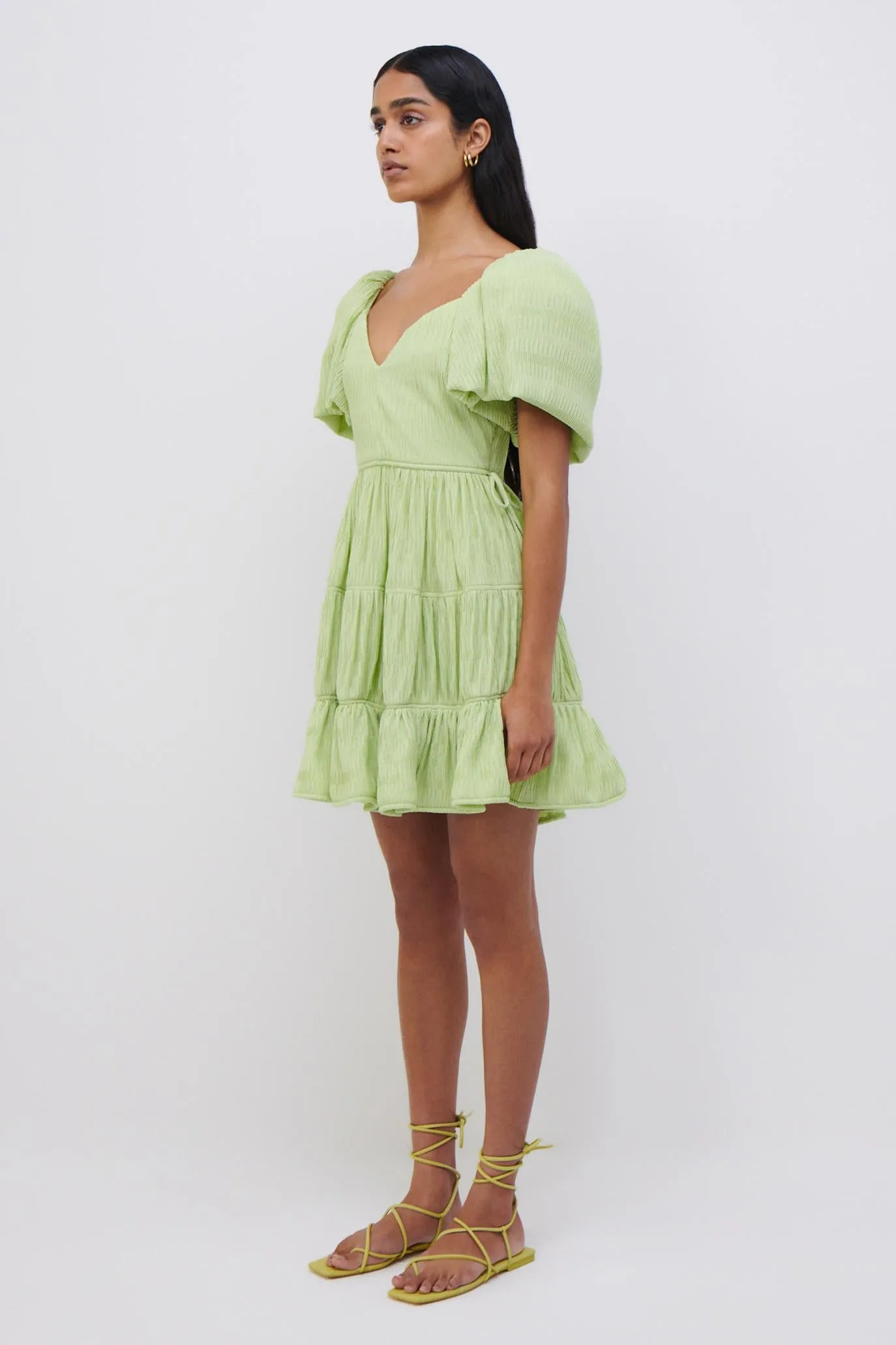 Cadence Plisse Mini Dress sold by Jonathan Simkhai product image thumbnail 5