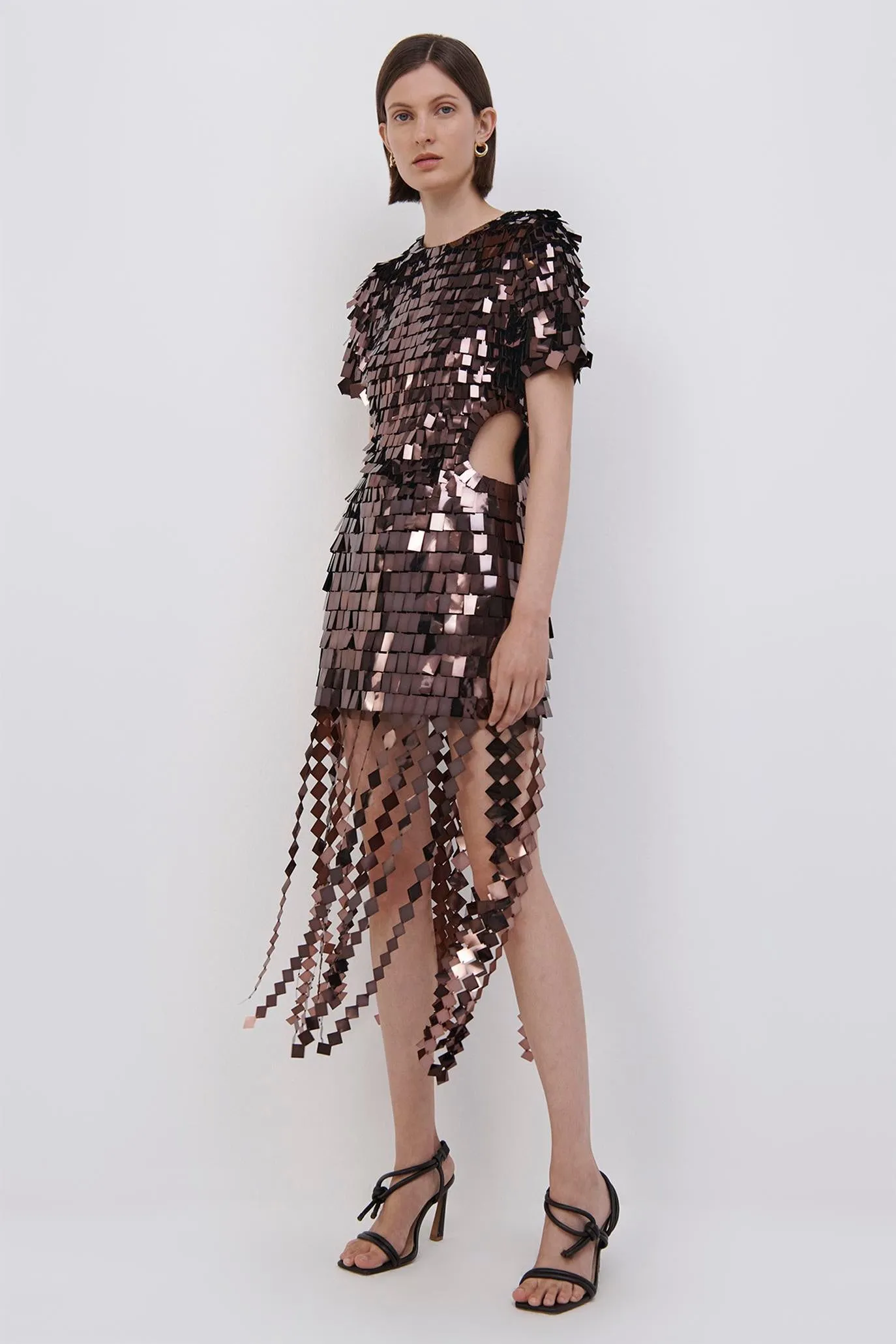 Jillian Sequin Midi Dress sold by Jonathan Simkhai product image thumbnail 2
