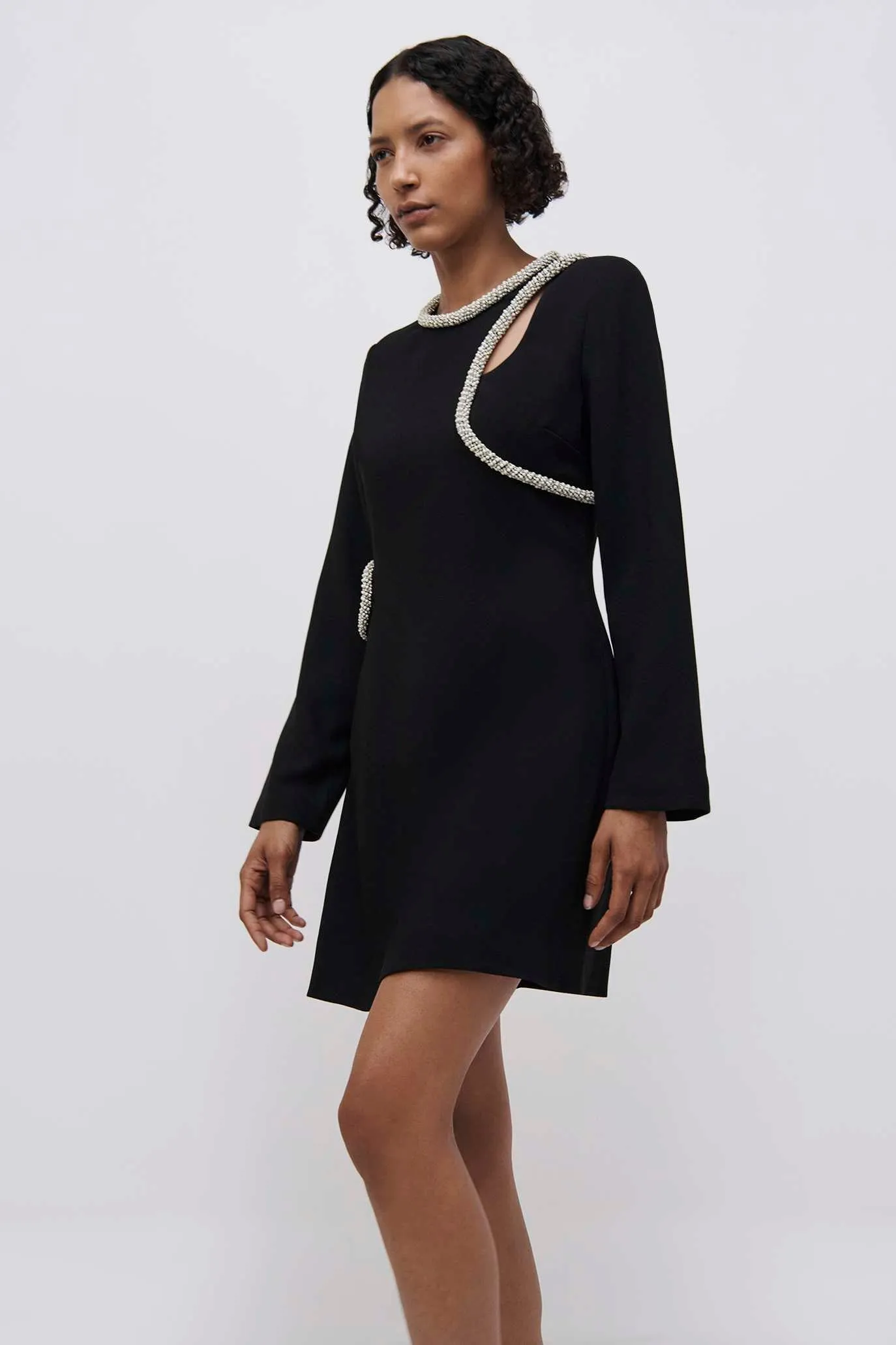 Katharine Diamante Mini Dress sold by Jonathan Simkhai product image thumbnail 4