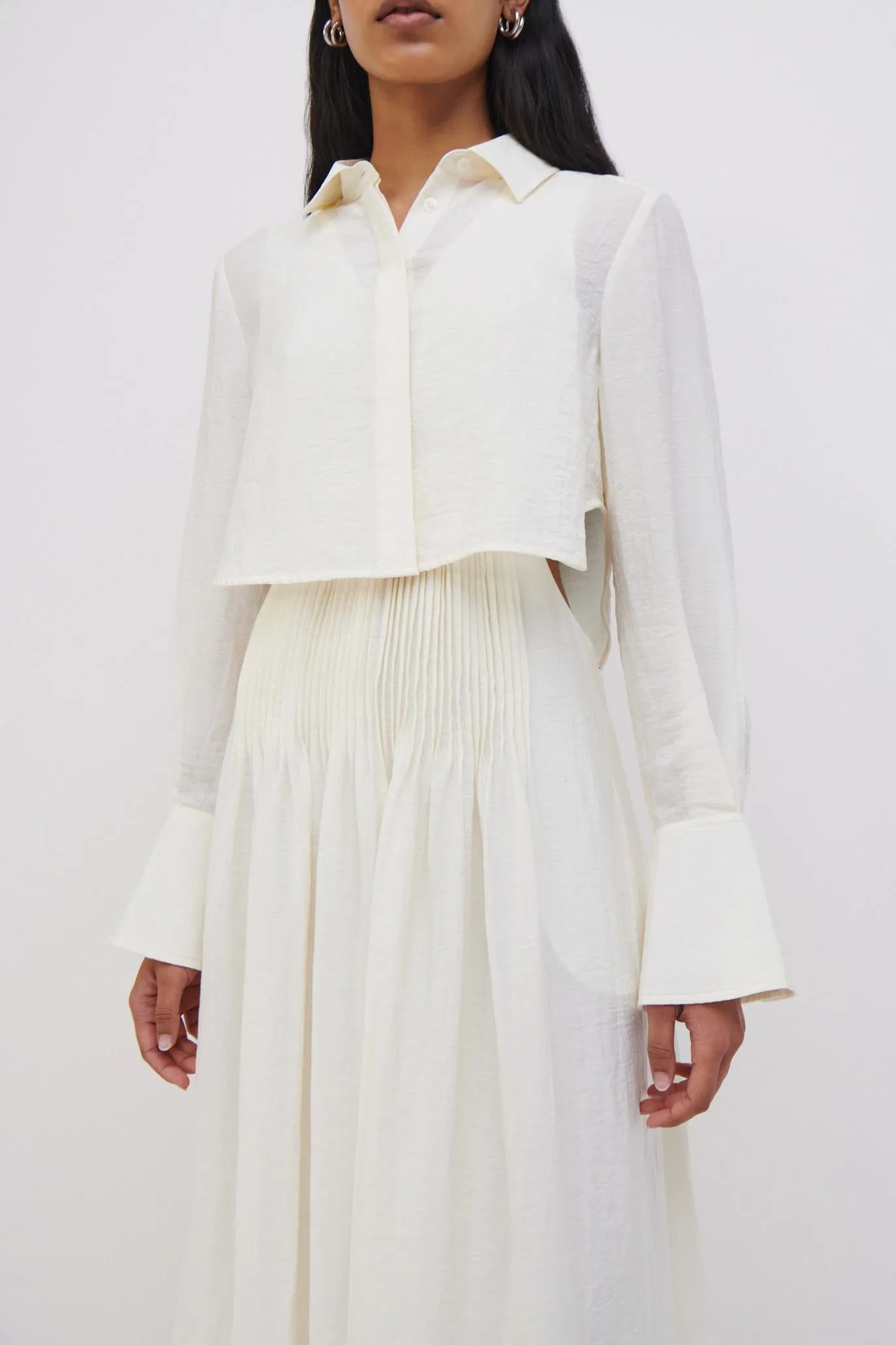 Jarvis Summer Lace Shirt Dress sold by Jonathan Simkhai product image thumbnail 3