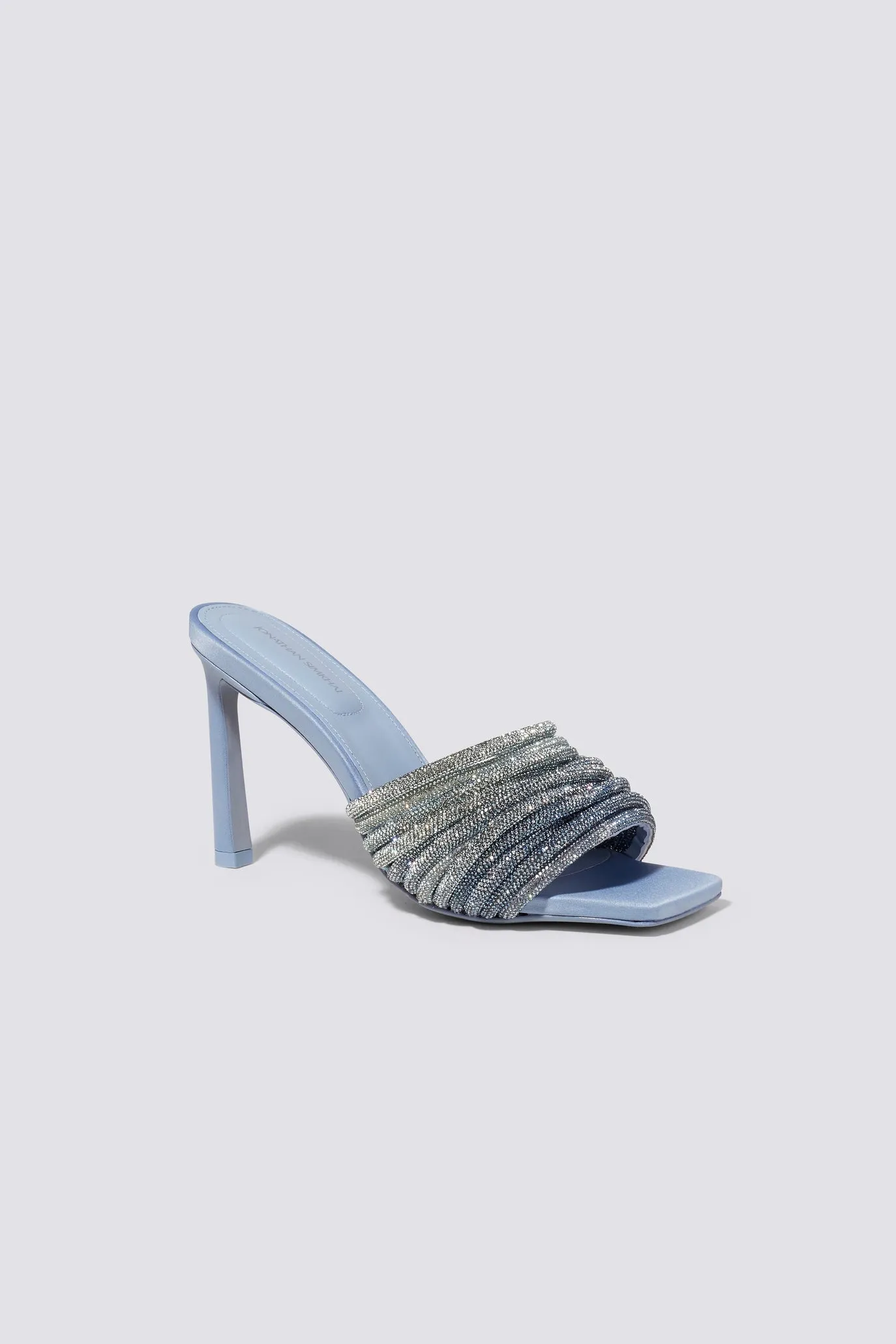Lena Crystal Heeled Mule sold by Jonathan Simkhai product image thumbnail 2