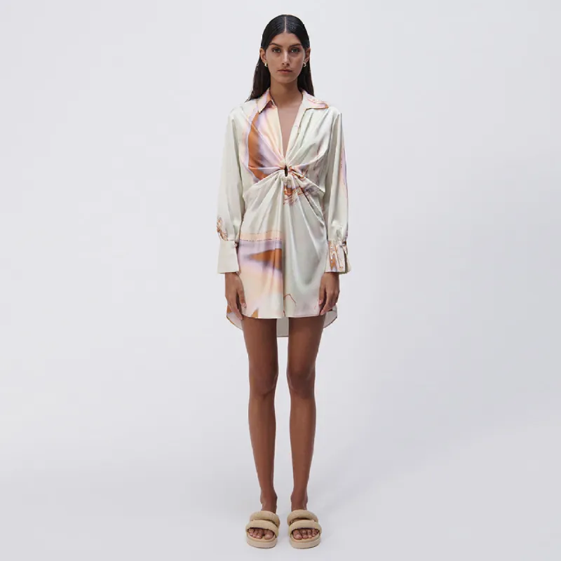 Roma Satin Mini Dress sold by Jonathan Simkhai